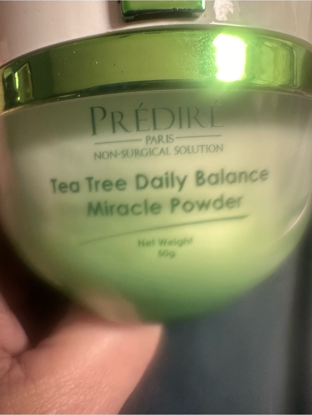 Prédiré Tea Tree Daily Balance Miracle Powder - Green